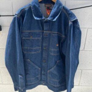 Patagonia Steel Forge Denim Jean Chore Work Jacket‎ Coat XL